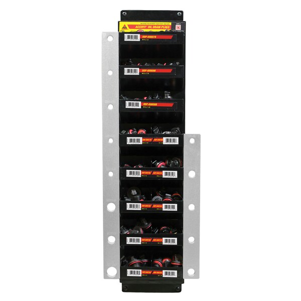 Ags Accufit Oil Drain Plug Wall Rack, Loaded, 13 SKU ODPA-3 - main